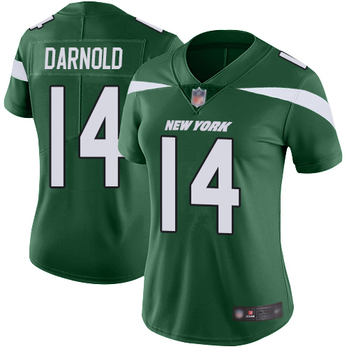 New York Jets Limited Green Women Sam Darnold Home Jersey NFL Football #14 Vapor Untouchable